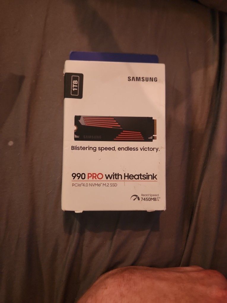 Samsung 990 Pro 1TB PCIe 4.0 NVMe SSD, NiB With Heatsink!!
