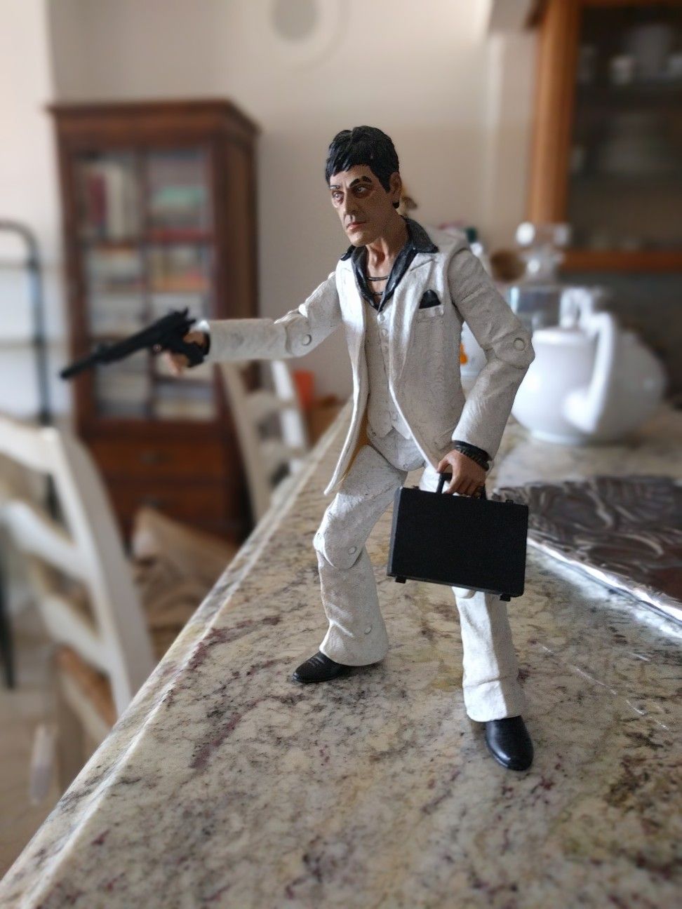 Scarface 7" vinyl limited edition action figure, "The Player"