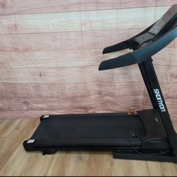 2.5HP Folding Treadmill Electric Treadmill with LED Display and Cup Holder for Home Gym Fitness Exer
