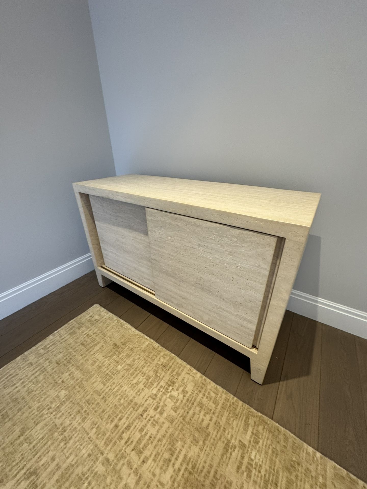 Restoration Hardware Wyeth Travertine Sideboard