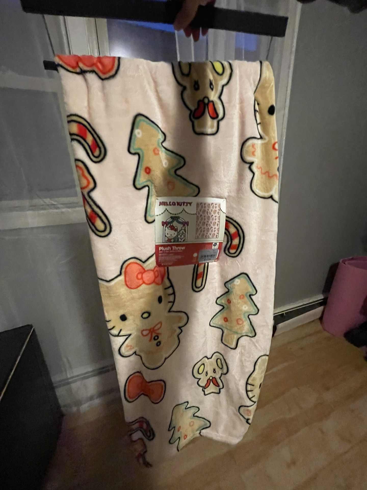 Hello Kitty Gingerbread Blanket