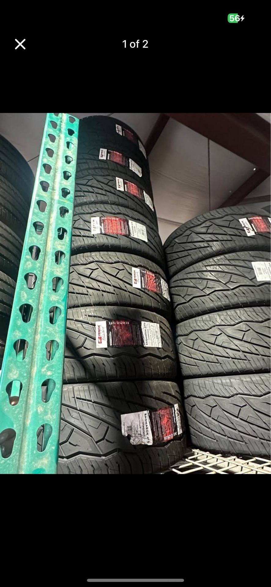 245/35/20 Venom Ragnarok GTS 95W Tires