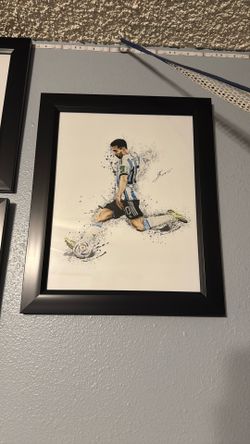 Messi Framed photo