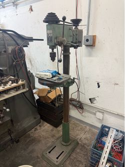 Alltrade 5-Speed Floor Drill Press – Tested & Works – 5/8” Chuck.