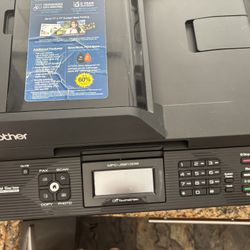 Printer-and Monitor-Brother professional series multifunction linked all in one with powerful business features in a compact size