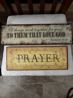 Inspirational Metal Wall Signs