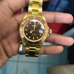 Invicta Gold Watch