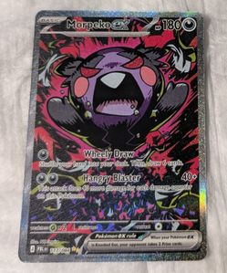 Pokemon TCG Morpeko ex 117/084 Pitch Black Full Art Ultra Rare Holo EN