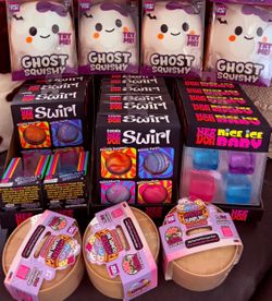 Nee Doh & Ghost Squishy