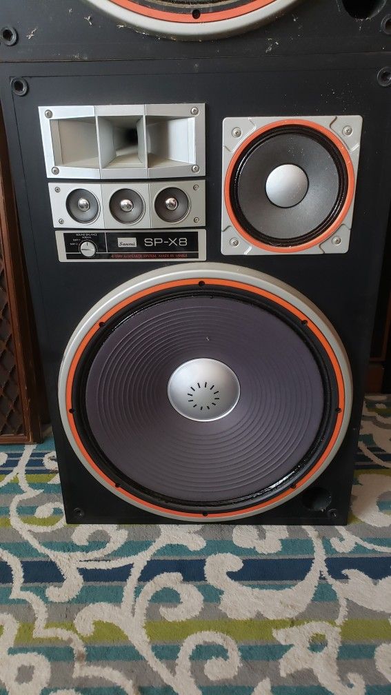 Vintage Sansui Sp X8 Floor Speakers. 4 Way. $900. Pickup In Oakdale