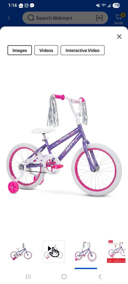 Brand New Girls Bike