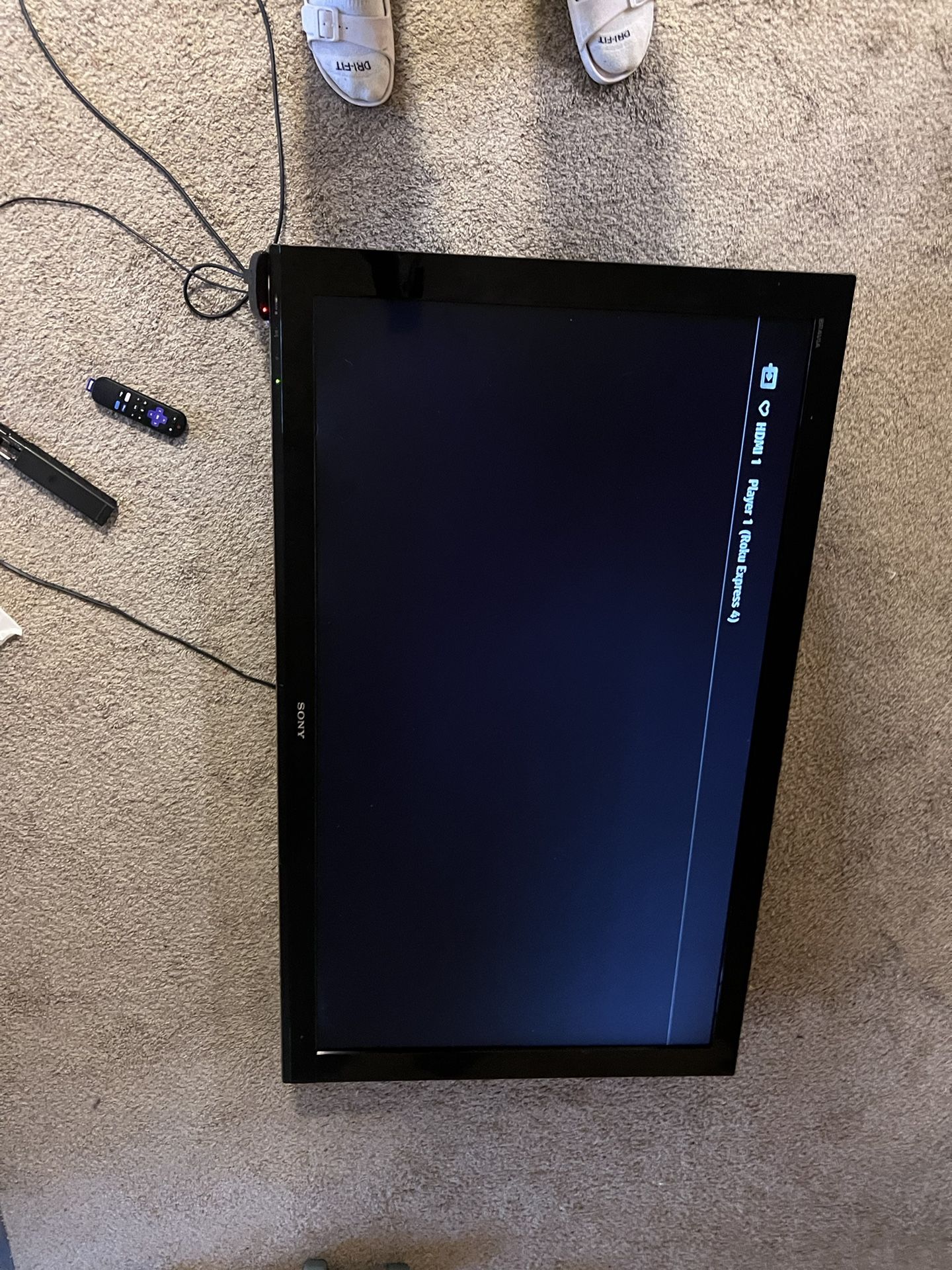 50in TV, HDMI