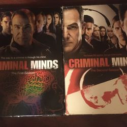 Criminal minds DVDs seasons 1 & 2