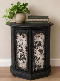 Distressed Gothic Round Table