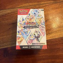 Prismatic evolutions booster bundle (Pokemon TCG)