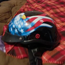 DCI Americanflag eagle motorcycle helmet