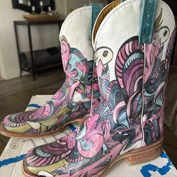 Tin Haul Cowgirl Boots