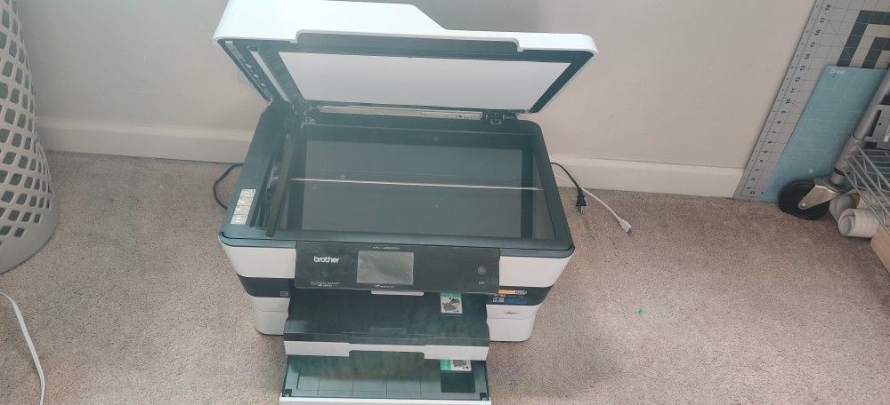 Brother MFCJ6920DW Wireless Multifunction Inkjet Printer with Scanner, Copier and Fax w/ Ink!