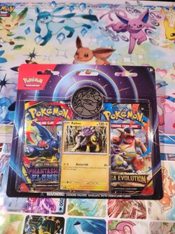 Pokemon Mega Evolution & Phantasmal Flames 2pk Blister
