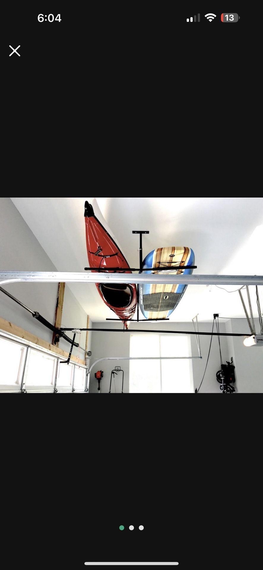 Multi SUP & Surfboard Ceiling Rack | Adjustable Overhead Mount