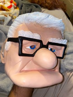 Adult Disney Up Carl Latex Costume Mask