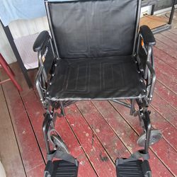 Wheelchair With A 24"Wide Seat