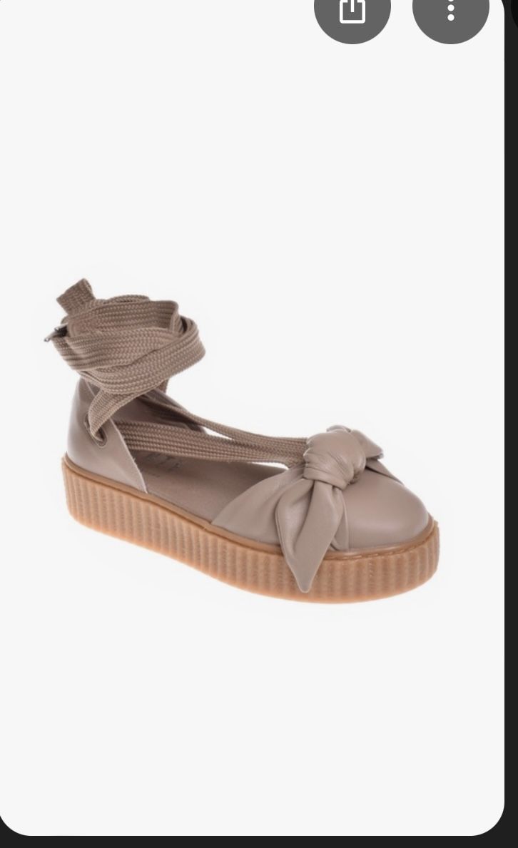 Rihanna - Fenty X Puma Lace Up Now Creeper Sandal