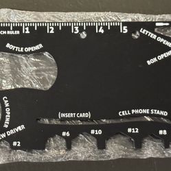 📏Multi-Use Tool, Box/Letter/Bottle/Can Opener, Screwdriver/Wrench/Ruler (new)