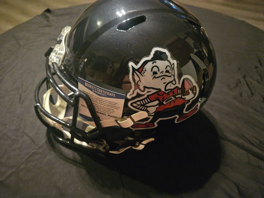 DeShawn Watson Replica Full Size Autographed Helmet 