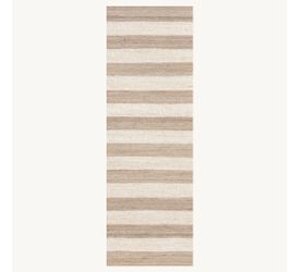 Jute stripes runner