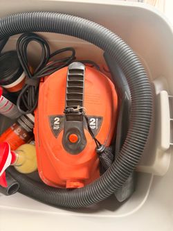 2 Peak HP Wet/Dry Vacuum with Hose