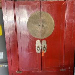 Antique Chinese Wedding Cabinet