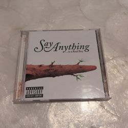 Say Anything - ...Is A Real Boy CD