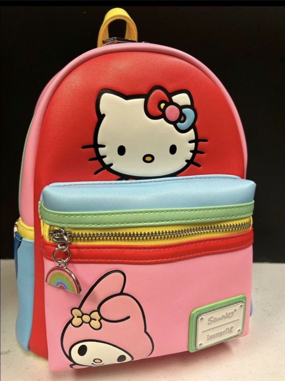 Authentic Brand New Loungefly Hello Kitty And Friends Color Block