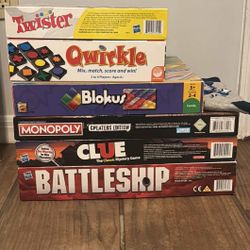 5 Board Game Bundle