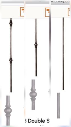 Home Decor - Iron Stair Balusters - House of Forgings Round Tuscan Hammered Satin Clear / Silver