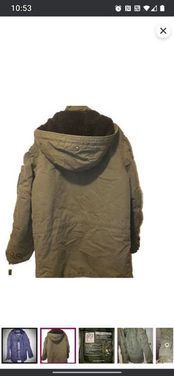 Men's Gap XL Cold Weather Vintage G.I. Parka Jacket