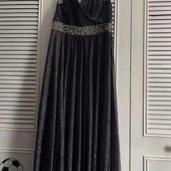 Black Sparkling Gown 