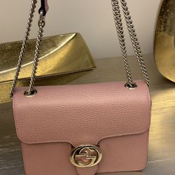 Authentic Pink Gucci Bag 