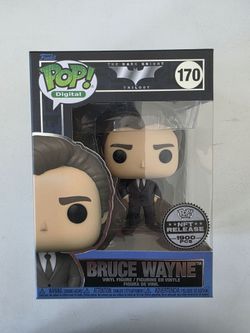 Bruce Wayne The Dark Knight NFT Release 1,900 LE Funko Pop