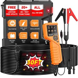 KZYEE KM601 (Upgrade of KM10) Super Probe Circuit Tester, 12V 24V Automotive Power Circuit Probe Kit, Multimeter/Oscilloscope/Relay / Battery Scanner