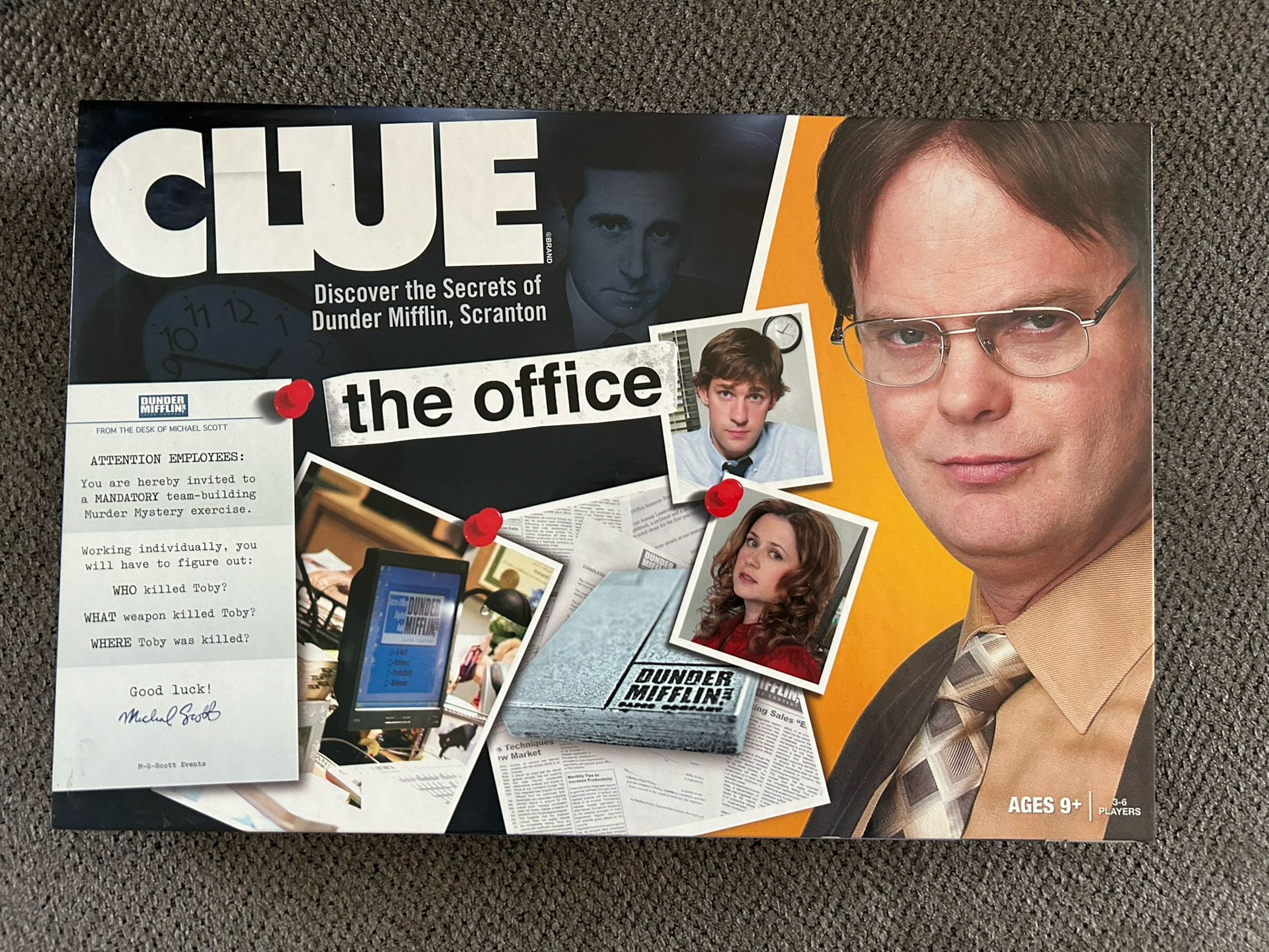 CLUE THE OFFICE EDITION