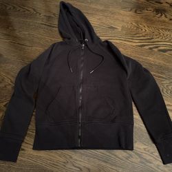 Champion Black zip up Hoodie, XS