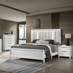 Brand New! 7pc Queen/king Bedroom Set 😍/ Take It home with Only $39down/ Hablamos Español Y Financiamos 🙋 
