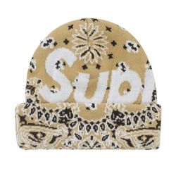 Supreme Bandana Beanie 