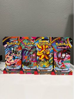 Pokemon Mega Evolution: Chaos Rising Sleeved Booster Packs