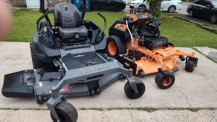 2 commercial Zero turn mowers