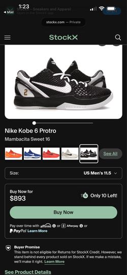 New Kobe mambacitss