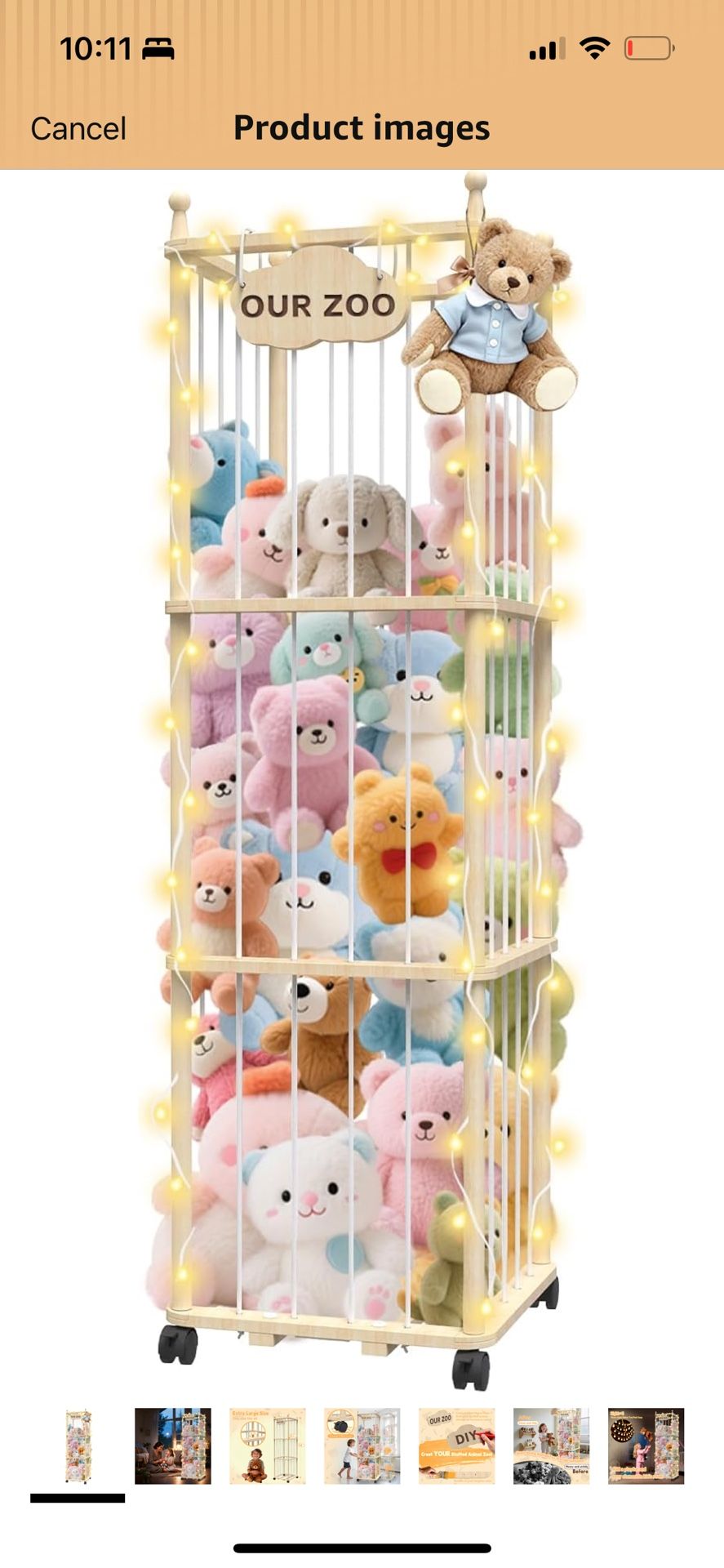 Stuffed Animal Storage, New In The Box