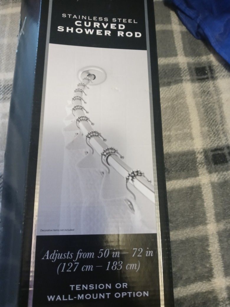 Stainless-steel Shower Rod